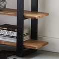 thumbnail image 5 of Alaterre Furniture Alpine Natural Live Edge Wood Media Console Table, 5 of 7