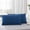 Blue, variant on Litrail Cooling Body Pillowcase 2 Pack - 20x35in Velvet Soft, Breathable for Hot Sleepers & Night Sweats, Envelope Closure, Beige