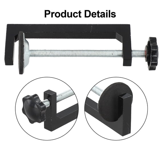10-105mm Reversed Woodworking Clamp C-Clamp For Wood Plastic Cutting Drilling