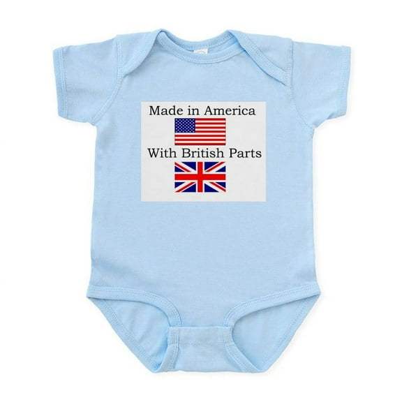 CafePress - Made Body Suit - Baby Light Bodysuit, Size Newborn - 24 Months