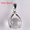 Clear Quartz, variant on Hands Palm Wrap Ball Pendant Natural Crystal Gemstone Round Reiki Chakra Beads