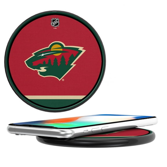 Minnesota Wild Stripe Wireless Charger