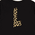 thumbnail image 4 of Inktastic Leopard Print Letter L Boys or Girls Long Sleeve Toddler T-Shirt, 4 of 5
