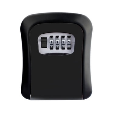 Stalwart Metal Storage Lock Box with Lock Hasp, 75-005 Silver - Walmart.com