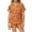 Orange, variant on Kids Kids Christmas Pjs Set Printed Silk Pajama Set Short Sleeve 2 Piece Sleepwear Button-Down Christmas Outfit Family Holiday Pajamas 6-7 Years