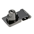 thumbnail image 5 of Keyed Hasp Locks with Screws for Door Keyed Alike 2 Piece Black 2.5 Inch, 5 of 6