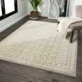 thumbnail image 2 of Luxe Weavers Moroccan Trellis Beige 2x3 Area Rug, Modern Floral Carpet, 2 of 8