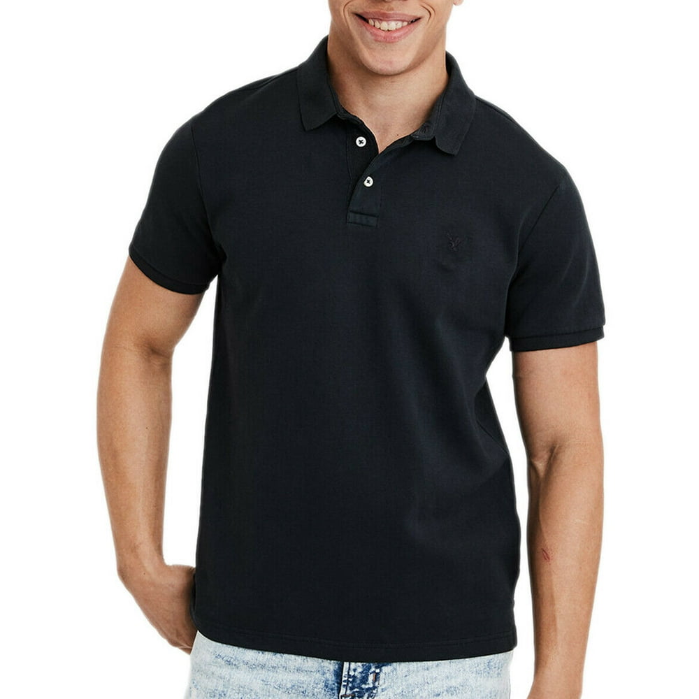 American Eagle New American Eagle Mens 8848001 Ultra Soft Logo Polo