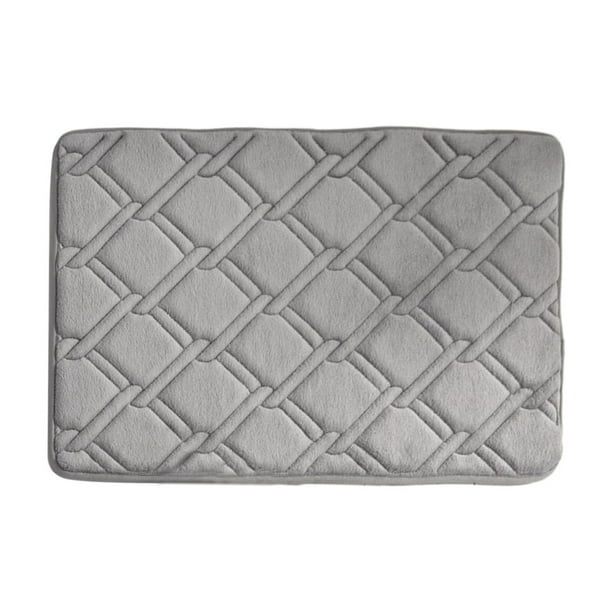 Alfombras de baño, alfombras para sala de estar, alfombras de área, alfombras de baño absorbentes, antideslizantes, de espuma, lavables a máquina, de terciopelo suave, de rebote lento, alfombra gruesa