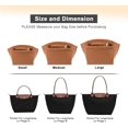 thumbnail image 4 of Purse Organizer Insert for Le Pliage Large Handbags Insert Organizer (EarthColor, Large), 4 of 7