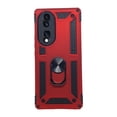 thumbnail image 1 of Funda Cely Vesmir Uso Rudo con Anillo Magnético Para Honor 70 Rojo, 1 of 5