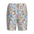 thumbnail image 2 of Haiem Summer Time With Gnome Men's Pajama Short with Soft Woven Cotton Elastic Waistband Sleep Short-XX-Large, 2 of 9