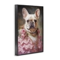 thumbnail image 3 of Stupell Industries Fancy French Bulldog Portrait Black Framed Giclee Art design by Wumples, 18 x 12, 3 of 8