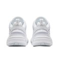 thumbnail image 3 of Zapatillas clásicas M2K Tekno blancas de platino puro, unisex, cómodas, de suela gruesa, estilo retro, informales, de caña baja, 3 of 4