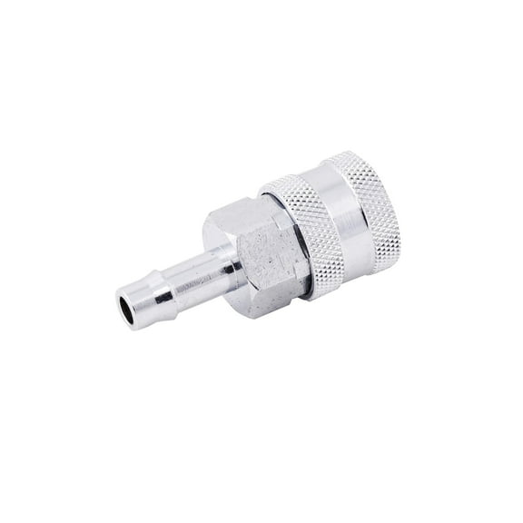 WHITECAP IND Whitecap F-7096C Chrome Plated Brass Quick Connector for Suzuki - 1/4" Barb Female (Small)