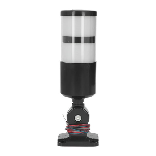 Led BERM LED Signal Tower Stack Light Industrial Warning Buzzer Column Lamp Steady Foldable 2 Layer