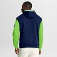 thumbnail image 2 of Men's Fanatics  Navy/Green Minnesota Timberwolves Half Court Shot Clock Fastbreak Hoodie, 2 of 5