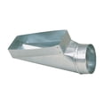thumbnail image 2 of Imperial 30 Ga. 4 In. x 10 In. x 6 In. Galvanized End Boot GV0667-C, 2 of 2