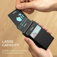 thumbnail image 3 of Tarjetero plegable YESIIW delgado con bloqueo RFID para hombre, 3 of 6