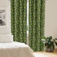 thumbnail image 3 of Ambesonne Sage Window Curtains, Evergreen Christmas Tree, Each 28" W x 95" L, Olive Green Pale Green, 3 of 5