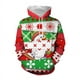 thumbnail image 4 of Sudadera con capucha navideña para hombre, con estampado 3D, con diseño festivo de Papá Noel, muñeco de nieve y vacaciones, informal, de gran tamaño, 4 of 4