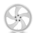 thumbnail image 3 of Us Mag U134 Desperado 24X9 5X127 1Et 83.06Cb Silver Brushed Face Milled Diamond Cut Milled Wheel, 3 of 3