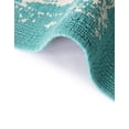 thumbnail image 4 of Unique Loom Outdoor Coastal Collection Area Rug - Flotilla (2' 7" x 12' Runner Teal/Ivory), 4 of 10