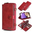 thumbnail image 1 of Card Slot Case forfor iPhone 6/6s Wallet Case,Multi-Functional Leather Purse Flip Cover Zipper Wallet Case with Card Slots & Detachable Magnetic Phone Case, 1 of 9