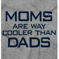 thumbnail image 2 of Moms are Way Cooler than Dads Funny Womens Plus Size Graphic Zipper Hoodie Brisco Brands 3X, 2 of 5