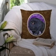 thumbnail image 3 of Carolines Treasures SS8686PW1414 Pomeranian Fabric Decorative Pillow, 14Hx14W, multicolor, 3 of 4