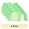 (4 pack) Vibrant Life Green Plastic Small Animal Hideaway