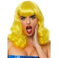 thumbnail image 2 of Womens Retro Bang Curly Bob Wig, 2 of 3