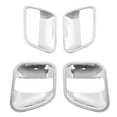 thumbnail image 3 of Kit de cubierta de cuenco para manija de puerta Exterior de 4 Uds., repuesto cromado ABS para HIACE 2005-2015, 3 of 12