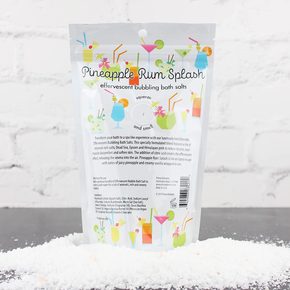 Pineapple Rum Splash 12 oz Bubbling Bath Salts
