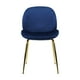 thumbnail image 3 of Set de 4 Sillas Vanguardista Mundo In Treviso Velvet Azul, 3 of 9