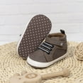 thumbnail image 6 of NOLDARES Unisex Baby Girls Boys Shoes Soft Sole First Walkers Anti-Slip Sneakers(Brown,0-6 Months), 6 of 6