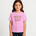 thumbnail image 2 of Girls Graphic Tees Country Girl Cow Print Kids T Shirt Western 100% Cotton Short Sleeve Soft Tops 4-13Y, 2 of 5