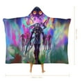 thumbnail image 2 of The Legend of Zelda Hooded Blanket, Wearable Blanket Hoodie Cozy Soft Warm Hooded Flannel Blanket for Women Men Boys Girls, 2 of 7