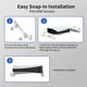 thumbnail image 4 of For PS5 Game Console Horizontal Stand Upgraded Desk Stand Base Holder for PS5 Console Games Accessor, 4 of 5