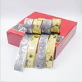 thumbnail image 4 of Coofit 9.19ft Christmas Ribbon Cartoon Creative Gift Bow Ribbon Gift Wrapping Ribbon, 4 of 10