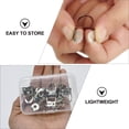thumbnail image 4 of Shisuyan 8 Pcs Cure-Tétons en Acier Inoxydable Ajustable Fournitures de Guitare, 4 of 8