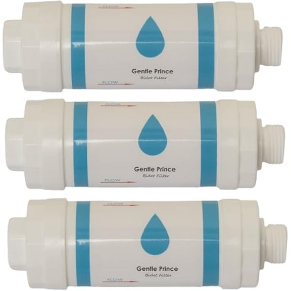 Gentle Prince ION WATER Bidet filter - Clean Water Bidet Filter for Electronic Toilet Seats (3PCS)