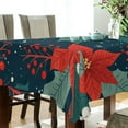 thumbnail image 5 of Yayeee Tablecloths 60" x 90" Rectangle Wrinkle Resistant Party Table Cover, Christmas Berries, 5 of 8