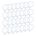 thumbnail image 1 of 28 PCS Anillos para Barra de Cortina con Ojales de 1.5 Pulgadas Blancos, 1 of 5