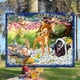 thumbnail image 2 of Disney Newborn Birthday Party Cute Deer Bambi of Fawn Rabbit Thumper Skunk Flower Picture Of Rhinestone Embroidery Home DecorVinyl 120x80cm Gao Jinjia LED, 2 of 2