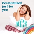 thumbnail image 4 of BPBOP Monogram Personalized Softball Name And Number Pillowcase 20x30 inch, 4 of 9