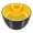 Yellow, variant on Yajisi Pistachio Bowl Snack Serving Double Nut Dish with Shell Storage Home Kitchen Yellow