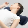 thumbnail image 6 of Tgbvmt Foam Cervical Pillow, Neck Support Pillow for Cervical Straightening, Memory Foam Pillow for Neck Pain Relief, Improves Sleep Quality, Side Back Sleepers, Supports Head, Neck Spine Alignment, 6 of 6