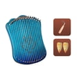 thumbnail image 4 of 17 String Lyre Harp Portable Solid Beech Wood Harp String Musical Instrument with Tuning Picks for Beginners Adults Blue, 4 of 7