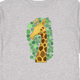 thumbnail image 4 of Inktastic Giraffe Silhouette Boys or Girls Long Sleeve Toddler T-Shirt, 4 of 5